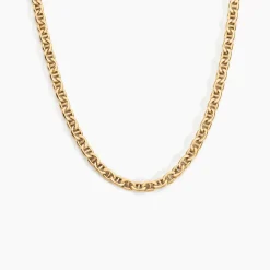 Collier Capucin Maille Marine Plate|Marc Orian Hot