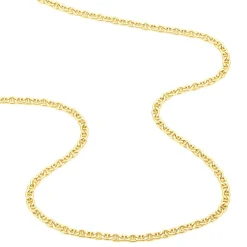 Collier Capucin Maille Marine Plate|Marc Orian