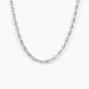 Collier Carrus Argent Blanc