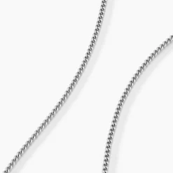 Collier Casper Argent Blanc