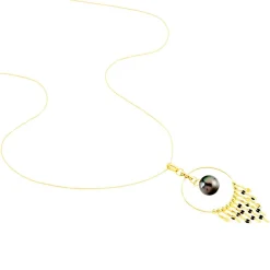 Collier Cercle Or Jaune Perle De Culture De Tahiti|Marc Orian Clearance