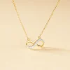 Collier Chacha Or Jaune Diamant