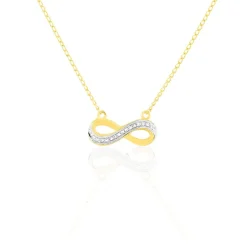 Collier Chacha Or Jaune Diamant