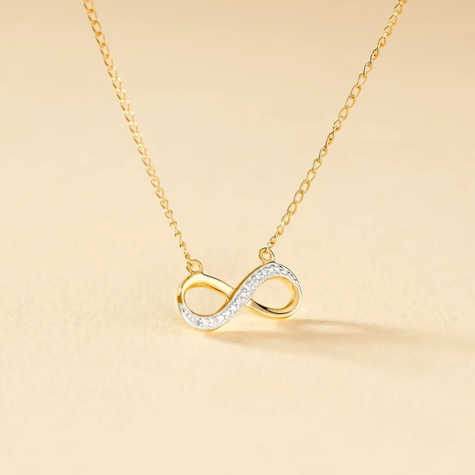 Collier Chacha Or Jaune Diamant