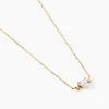 Collier Chaim Or Jaune Oxyde