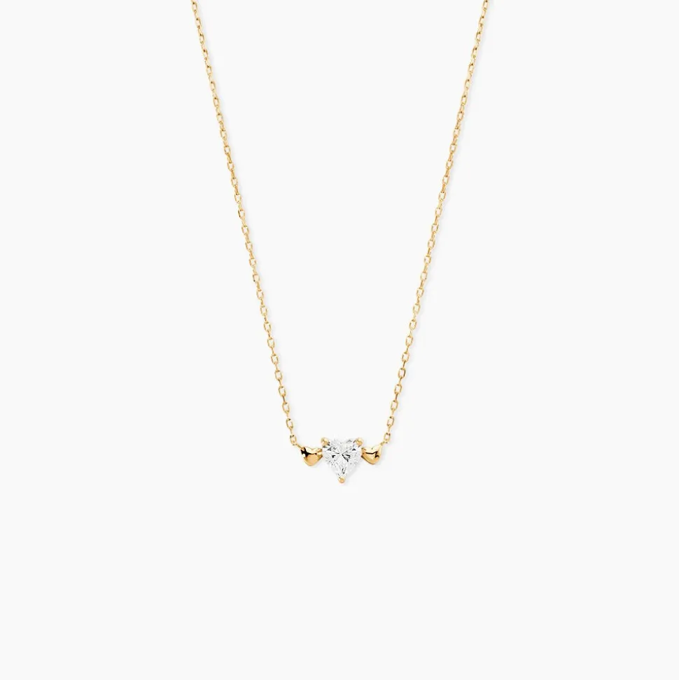 Collier Chaim Or Jaune Oxyde