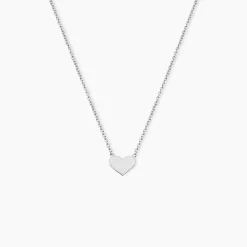 Collier Chandana Argent Blanc