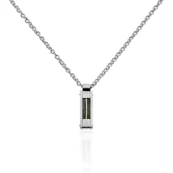 Collier Charlie-rose Acier Blanc|JOURDAN Discount