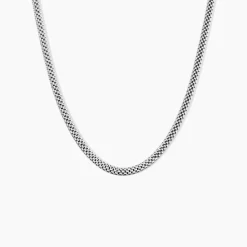 Collier Christine Argent Blanc