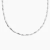 Collier Ciel Argent Blanc