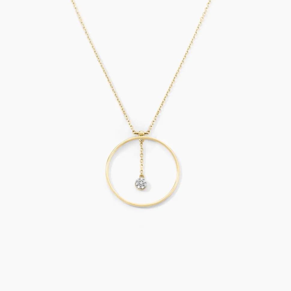 Collier Circlea Or Jaune Diamant