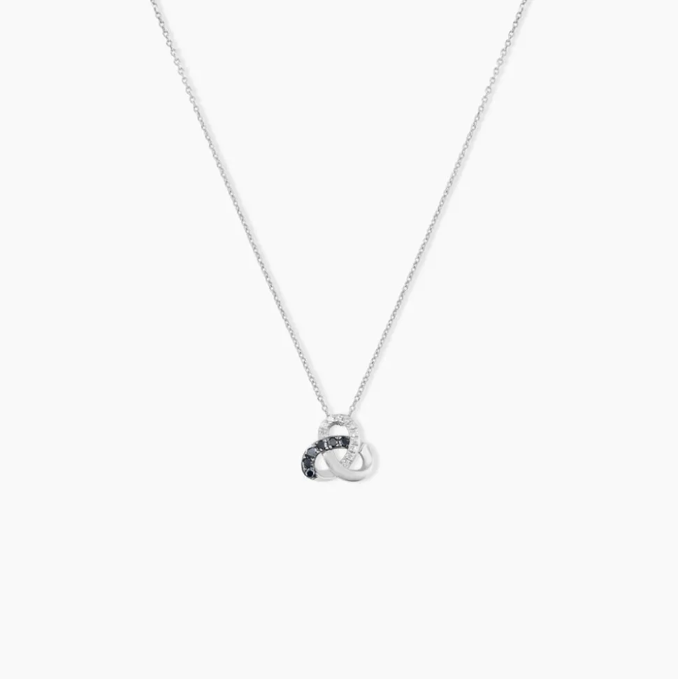 Collier Constellation Or Blanc Diamant