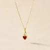 Collier Coralie Coeur Or Jaune