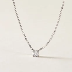 Collier Court Argent Blanc Lylwenn Oxyde De Zirconium|Marc Orian Best