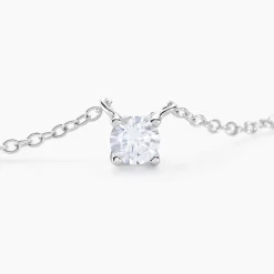 Collier Court Argent Blanc Lylwenn Oxyde De Zirconium|Marc Orian Best