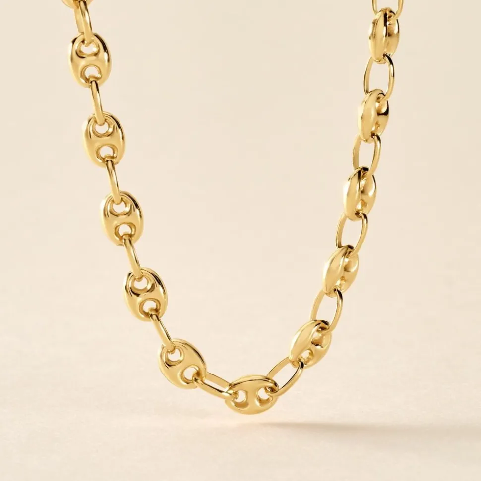 Collier Dami Maille Grain De Café