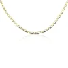 Collier Danae Plaquette Or Bicolore