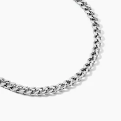 Collier Daniel Acier Blanc