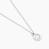 Collier Denzel Argent Blanc Oxyde De Zirconium|Marc Orian Sale