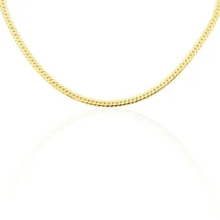 Collier Doline Maille Anglaise Or Jaune