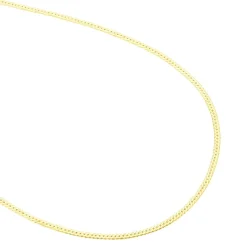 Collier Doline Maille Anglaise Or Jaune
