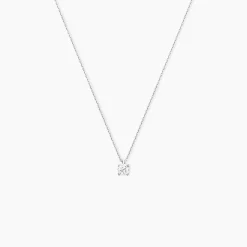 Collier Elfa Or Blanc Diamant