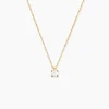 Collier Elfa Or Jaune Diamant