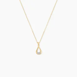 Collier Ephraim Or Jaune Diamant