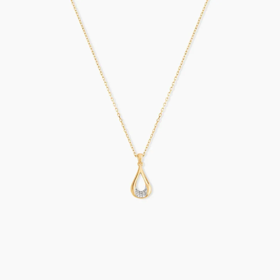 Collier Ephraim Or Jaune Diamant