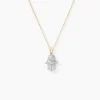 Collier Fahmida Or Jaune Diamant