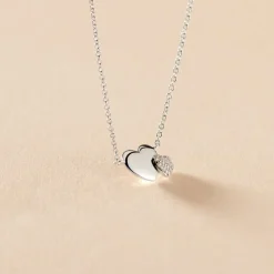 Collier Flamen Argent Blanc Oxyde De Zirconium|Marc Orian Best