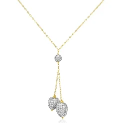 Collier Floranneae Or Jaune Strass|Marc Orian Online