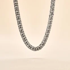 Collier Frederic Acier Blanc