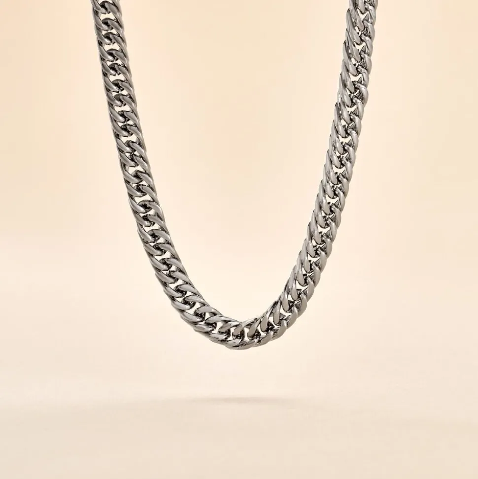 Collier Frederic Acier Blanc