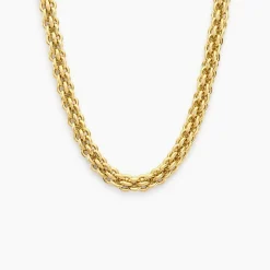 Collier Goa Acier Jaune|Marc Orian Hot
