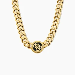 Collier Guess 4G Icon Acier Jaune|GUESS BIJOUX Clearance