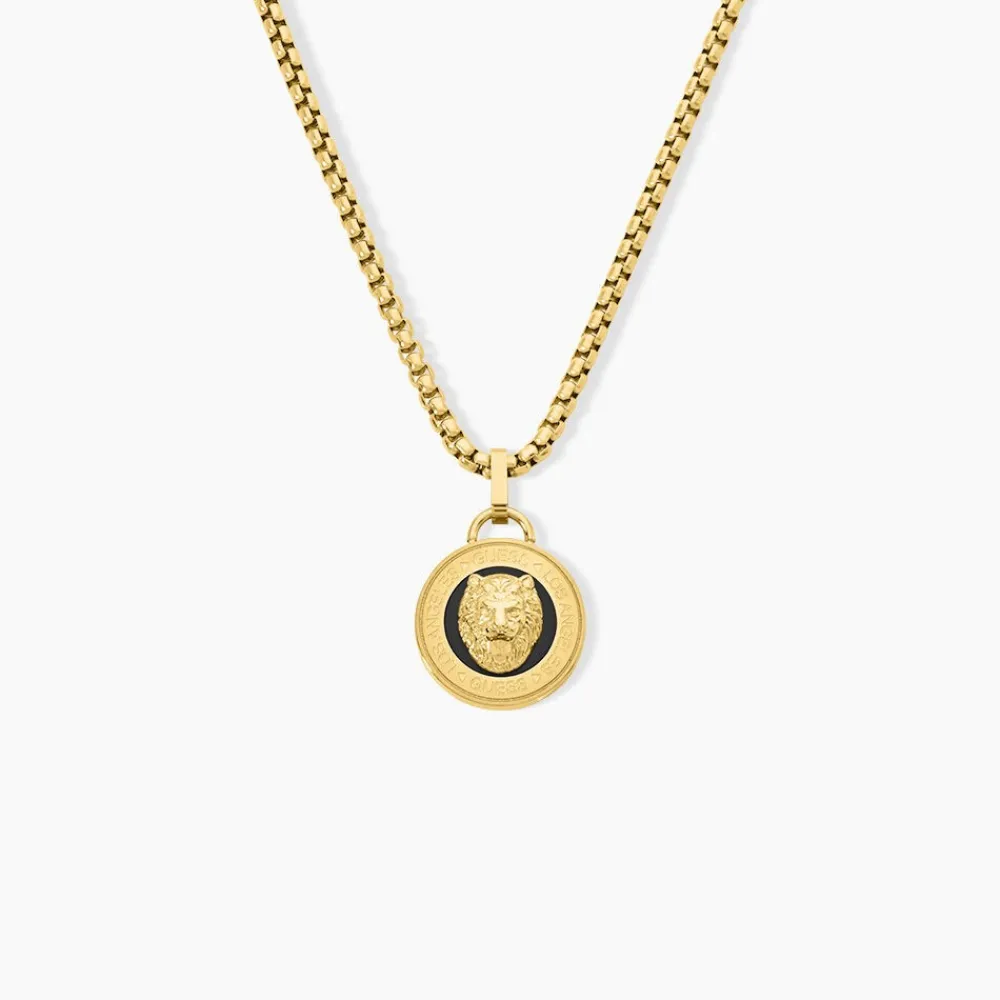 Collier Guess Lion King Acier Jaune|GUESS BIJOUX Hot