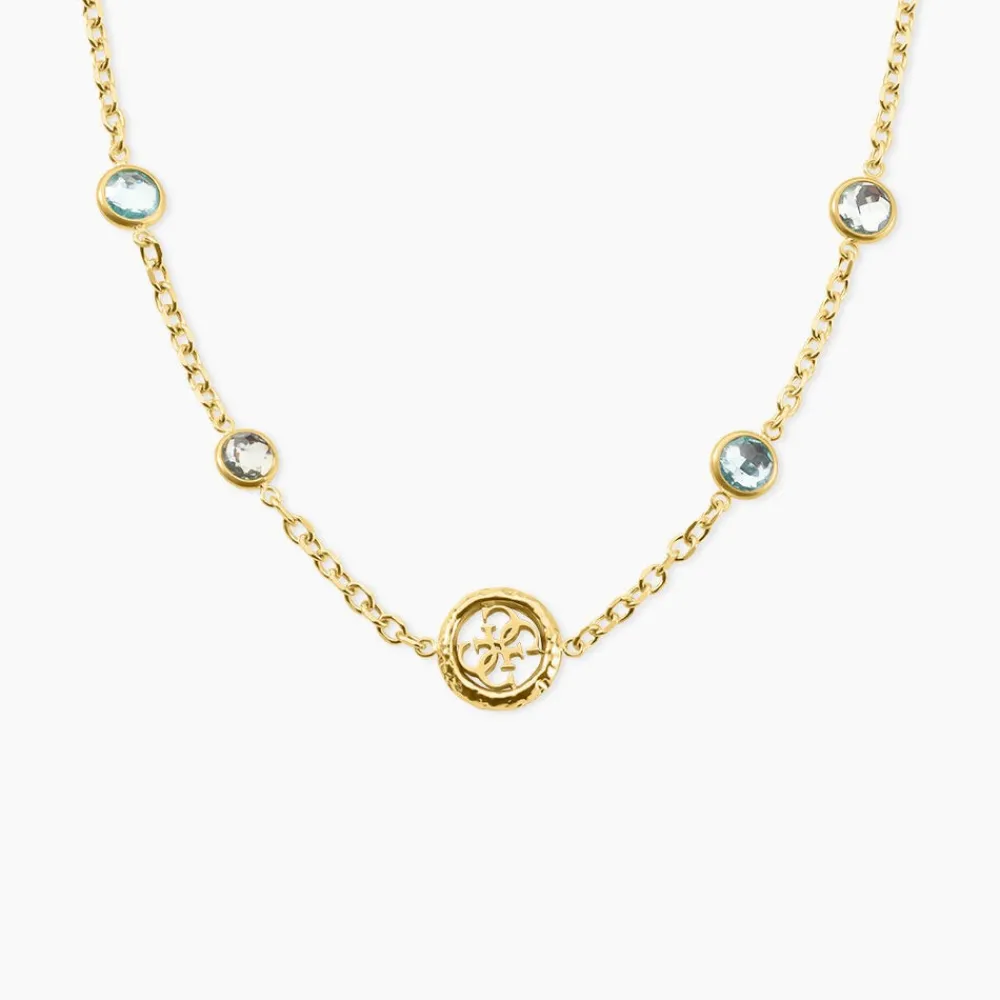 Collier Guess Petra Acier Jaune Oxyde De Zirconium|GUESS BIJOUX Best