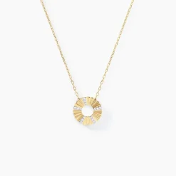 Collier Gwyneira Or Jaune Diamant