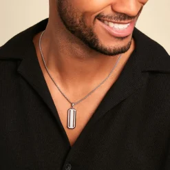 Collier Halden Acier Blanc|Marc Orian
