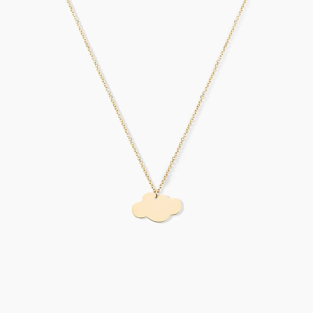 Collier Helenia Nuage Gravable Or Jaune|Marc Orian Hot