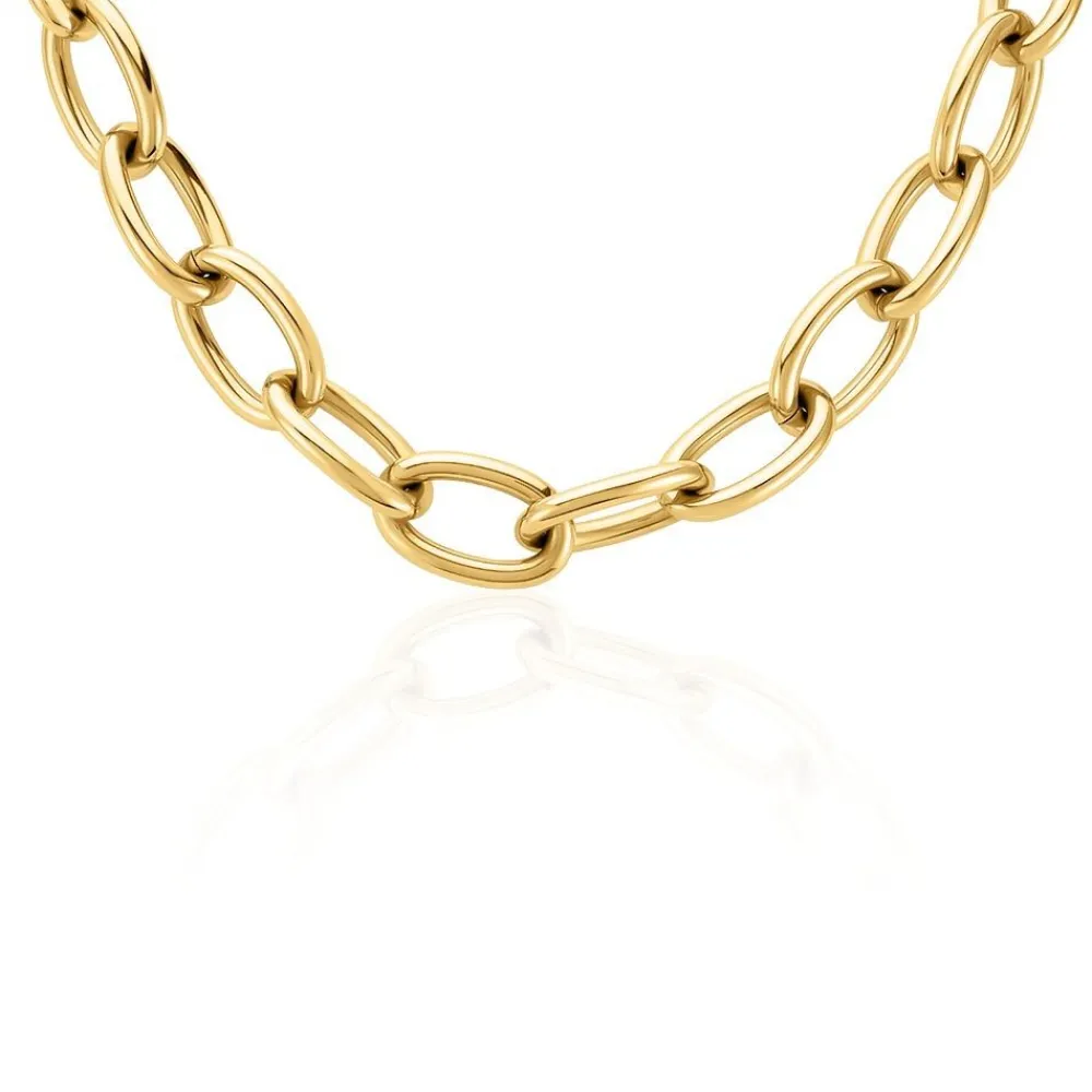 Collier Hennie Acier Doré|Marc Orian Outlet