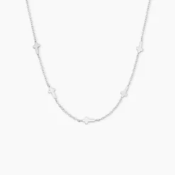 Collier Hope Argent Blanc|Marc Orian
