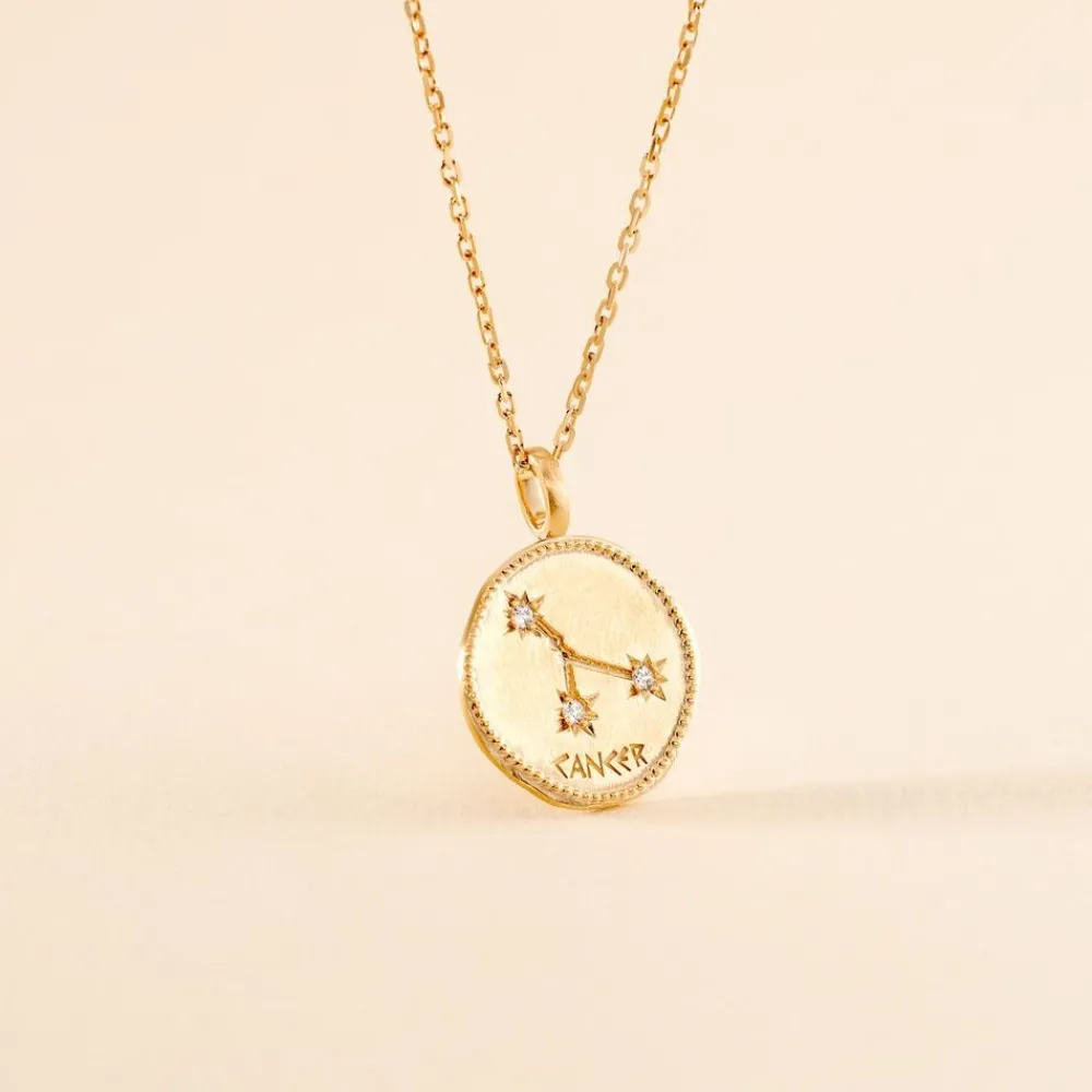Collier Iago Plaqué Or Oxydes De Zirconium|Marc Orian Best