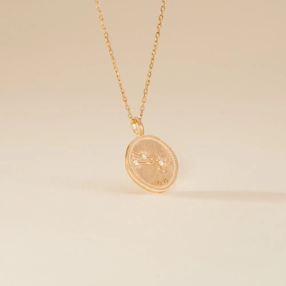 Collier Iago Plaqué Or Oxydes De Zirconium|Marc Orian Outlet