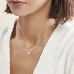 Collier Idan Argent Blanc Oxyde De Zirconium|Marc Orian Discount