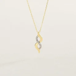 Collier Ilarione Or Jaune Diamant