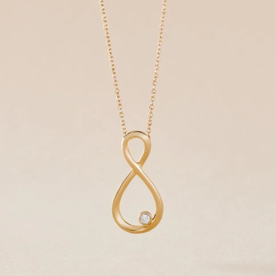 Collier Illes Or Jaune Diamant