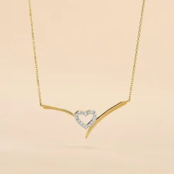 Collier Ilsabe Or Jaune Diamant