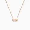 Collier Infinitude Plaqué Or Doré Oxyde De Zirconium|Marc Orian Discount